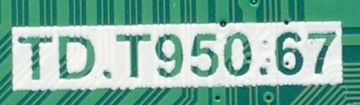 KIT DE TARJETAS PARA TV INSIGNIA / MAIN 515YT9500M06 / TD.T950.67 / 2020002312 / FUENTE TV3211-ZC02-01 / PANEL PT320CT01-1 / DISPLAY PT320CT010-1 VER.1.3 / MODELO NS-32F202NA22	 - Imagen 3